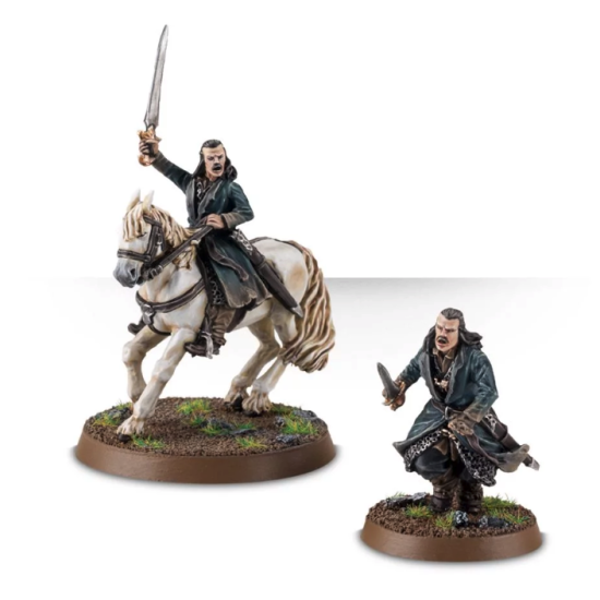 Bard the Bowman on Foot & Mounted , LOTR